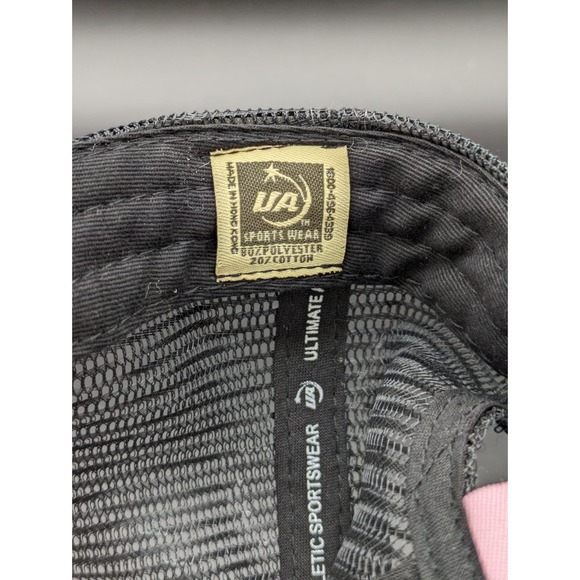 Pink and Black UA Sportswear ESPN X Games Snapback Cap Trucker Hat 2 Signatures - Picture 9 of 9